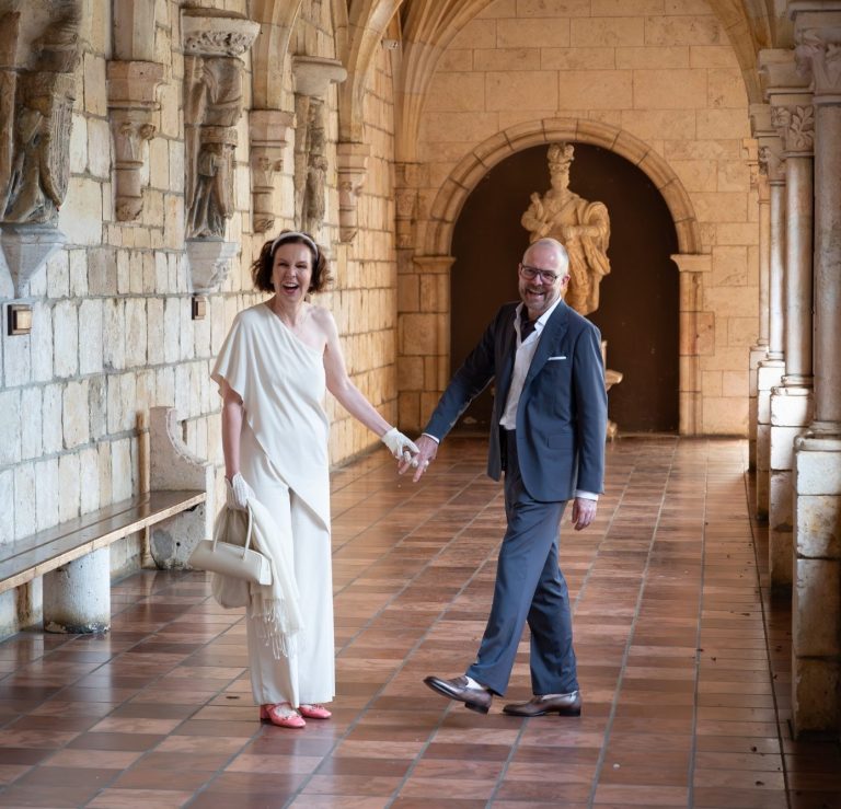 Wedding Couple standing