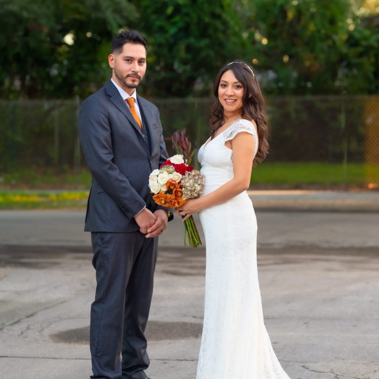 Wedding Couple at Wedding Day Romance with Iris Ramil