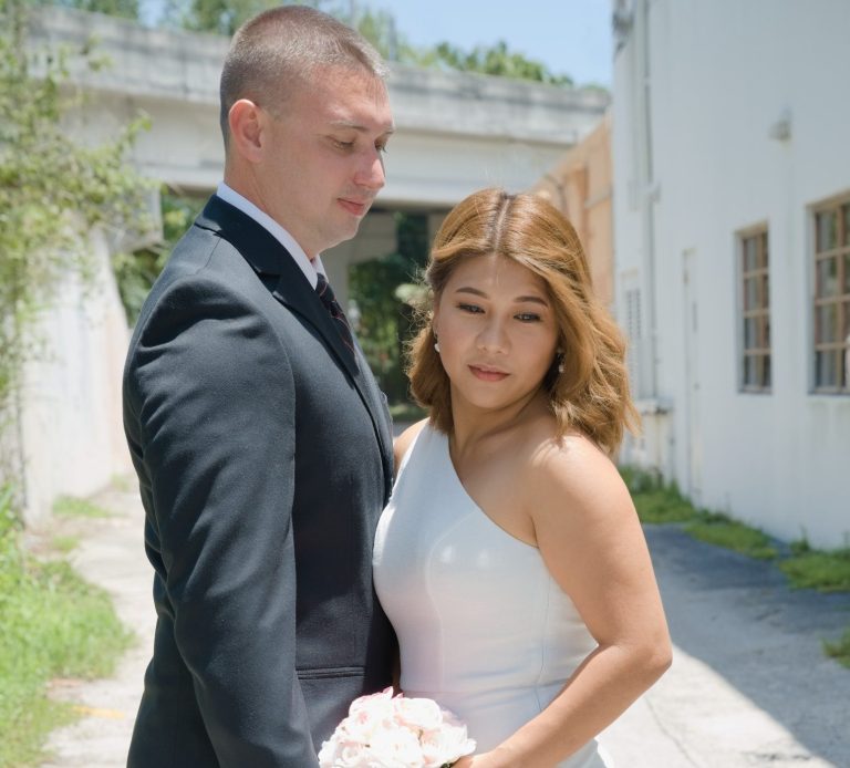 Wedding couple married by Wedding Day Romance